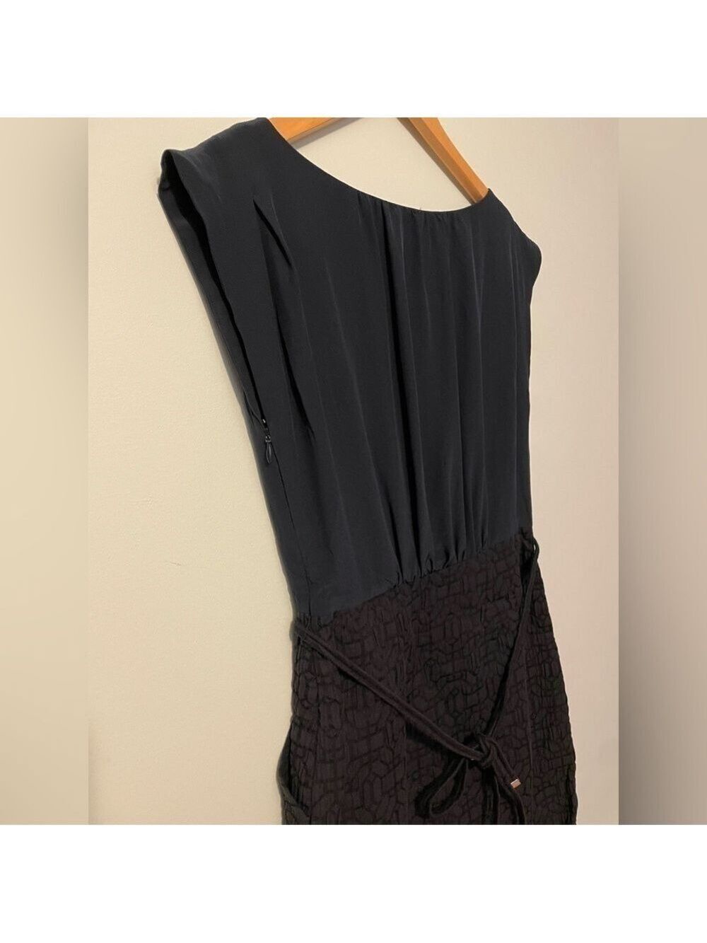 Marc by Marc Jacobs Dress Navy & Black Size 4 - Picture 11 of 12
